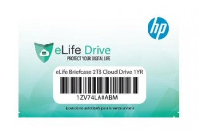 Tarjeta de almacenamiento en la nube HP 1ZV74LA