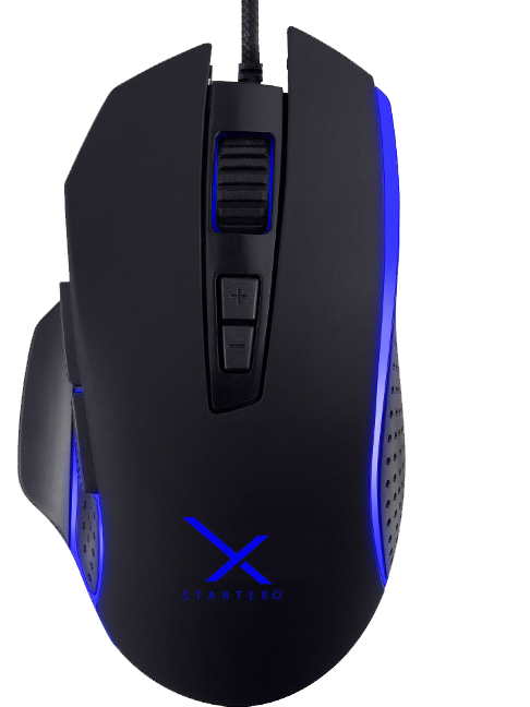 Kit Gamer de Teclado y Mouse XZEAL incluye Teclado XST-200 + Mouse XST-200 + Diadema RGB + Mousepad, Alámbrico, USB, Negro