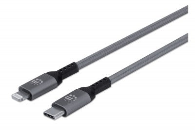 Cable Lightning a USB-C 1.0 m MANHATTAN 394208