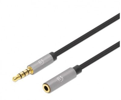 Extensión de Cable Auxiliar de Audio Estéreo MANHATTAN 356046
