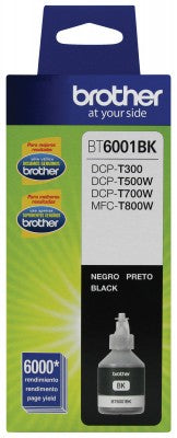 Botella de Tinta BROTHER BT6001BK