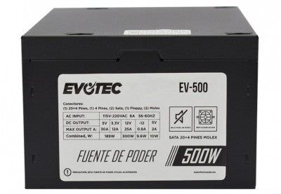Fuente de Poder EVOTEC EV-500