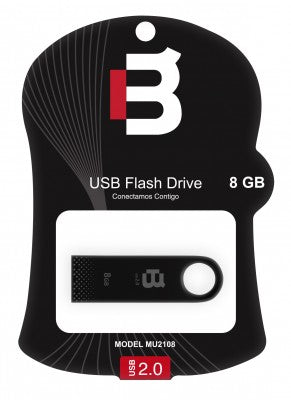 Memoria USB Blackpcs MU2108PBL-8