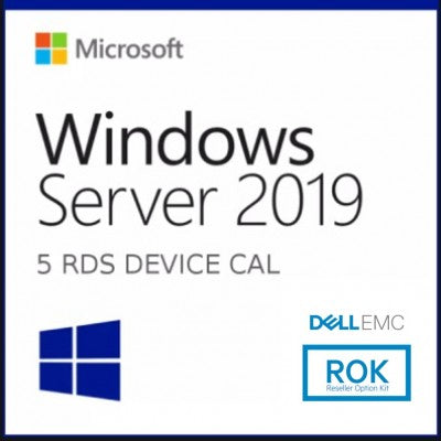5-PACK  RDS DISPOSITIVO 2019 DELL 623-BBDC