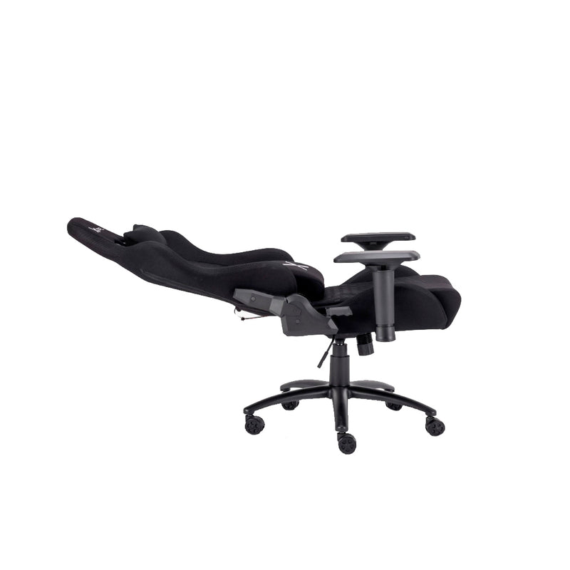 Silla de escritorio Xzeal RGB XZ15 gamer ergonómica negra con tapizado de tela